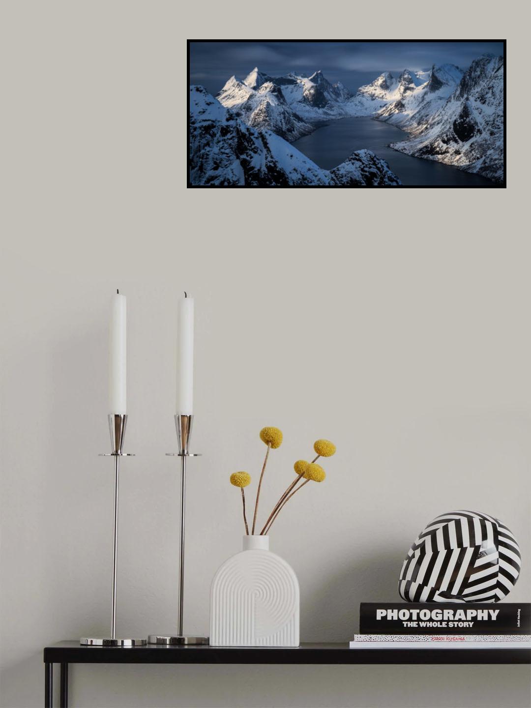 Kjerkfjorden Poster och Canvastavla