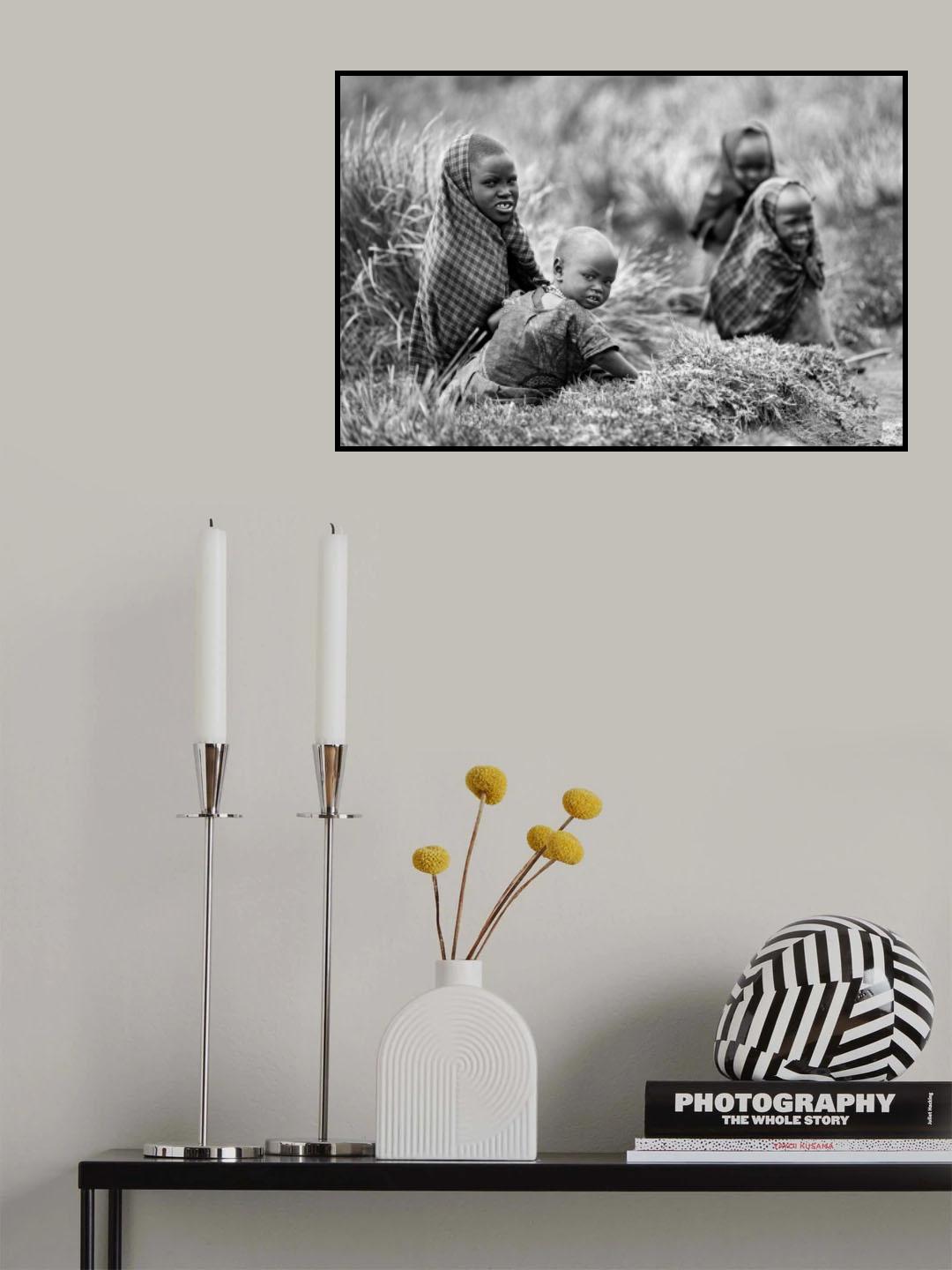 One windy day in Sendui Poster och Canvastavla