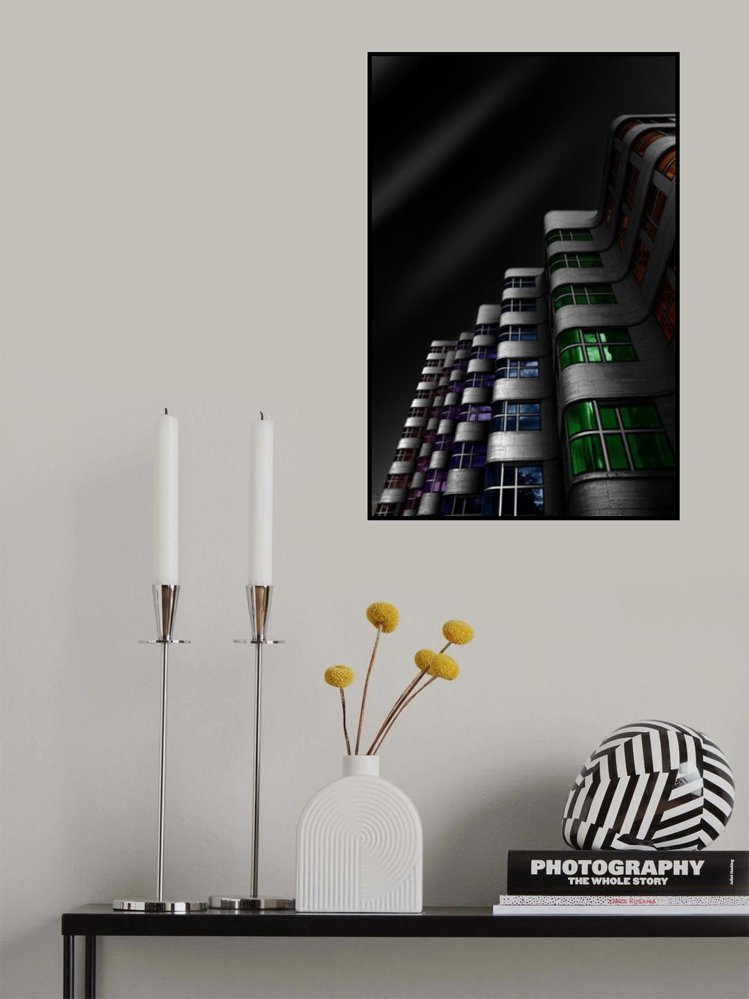 Shellhaus Color Poster och Canvastavla