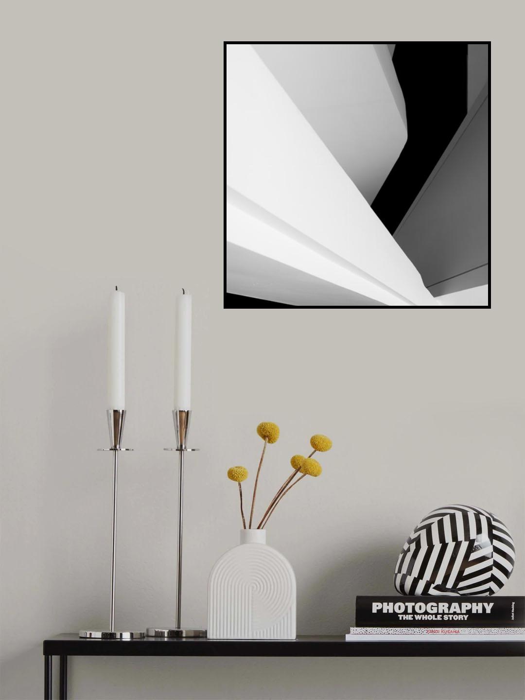 White walls Poster och Canvastavla