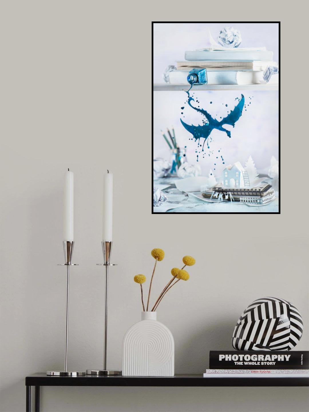 Ink and death Poster och Canvastavla