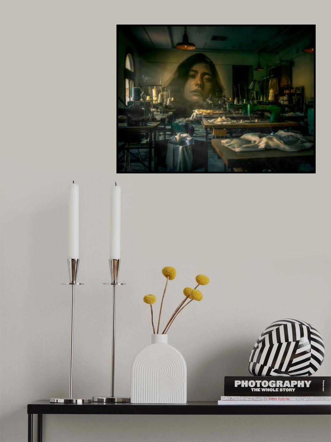Sewing Room in Memory Poster och Canvastavla
