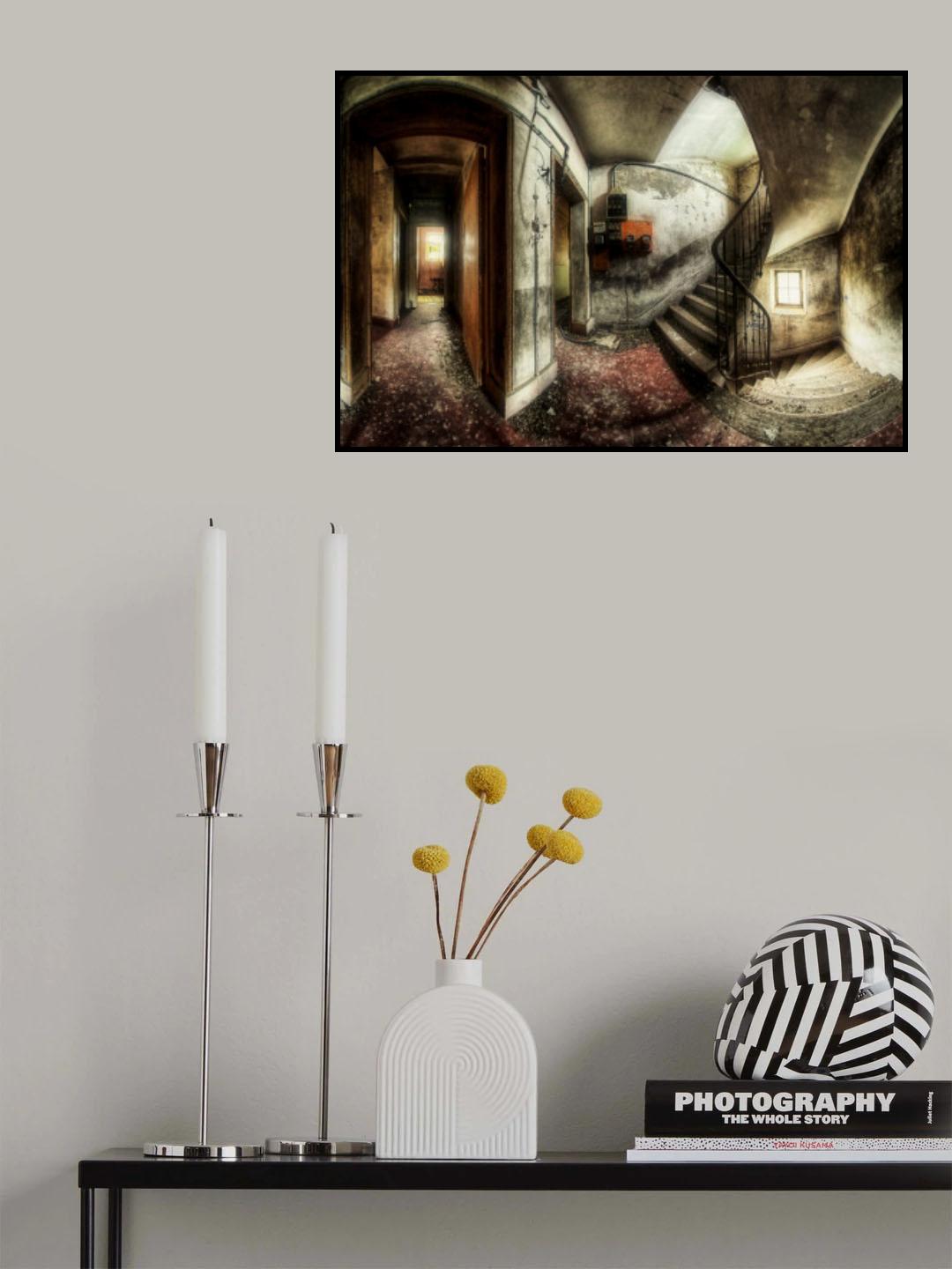 Haunted house Poster och Canvastavla