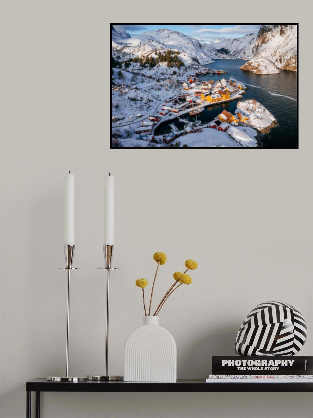 Nusfjord Poster och Canvastavla