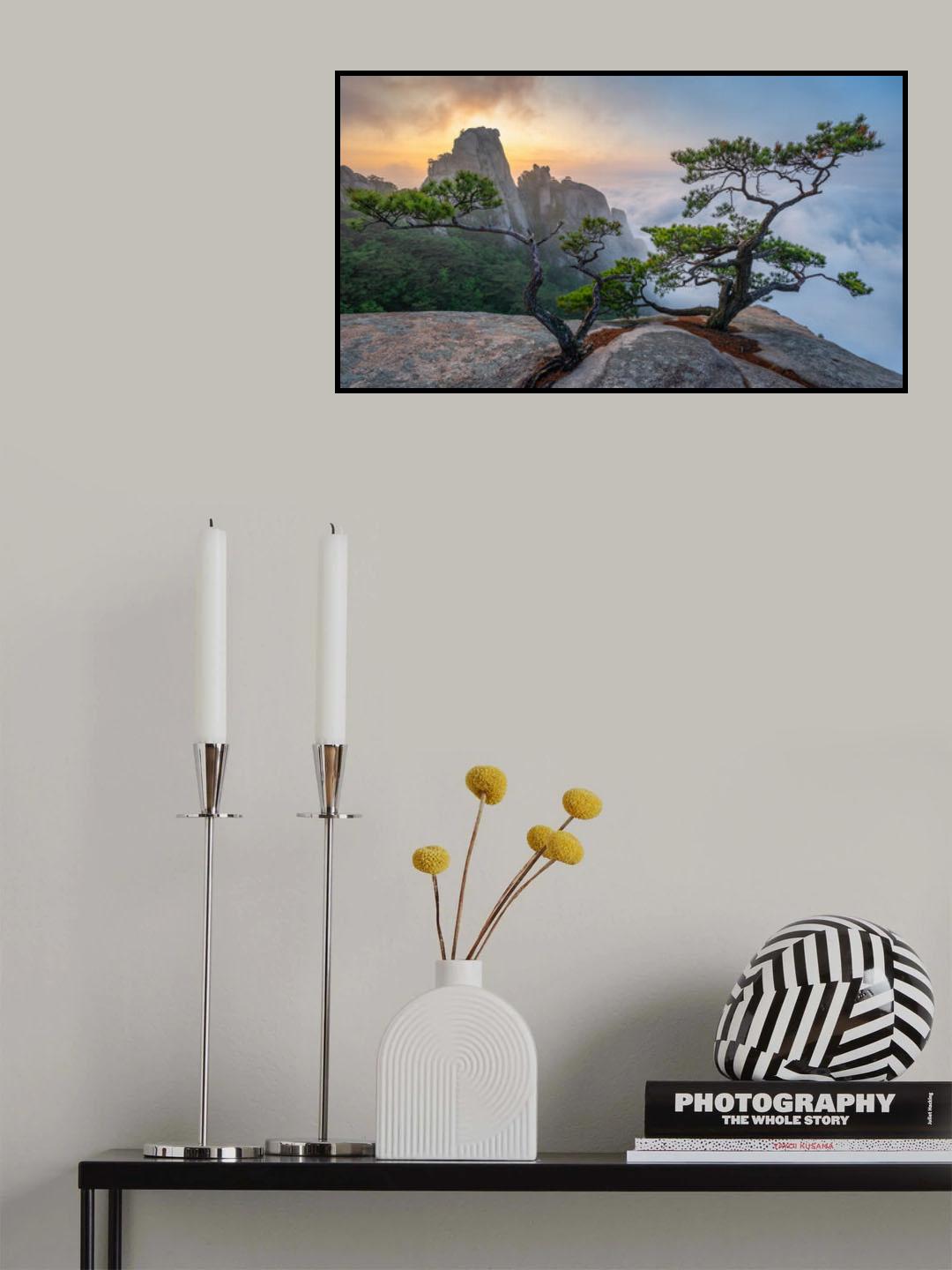 Dancing trees of Eden Poster och Canvastavla