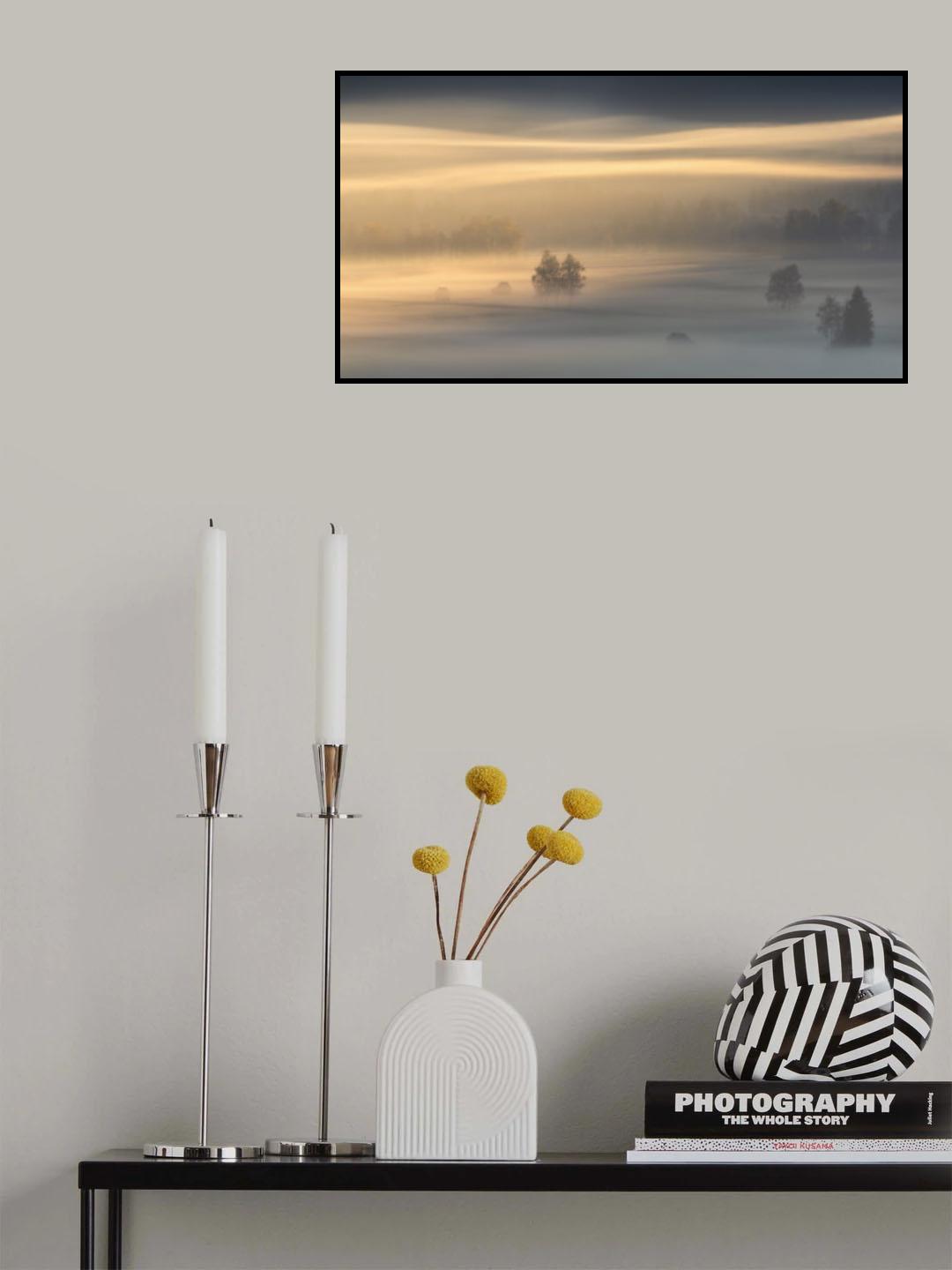 Autumn Morning Poster och Canvastavla