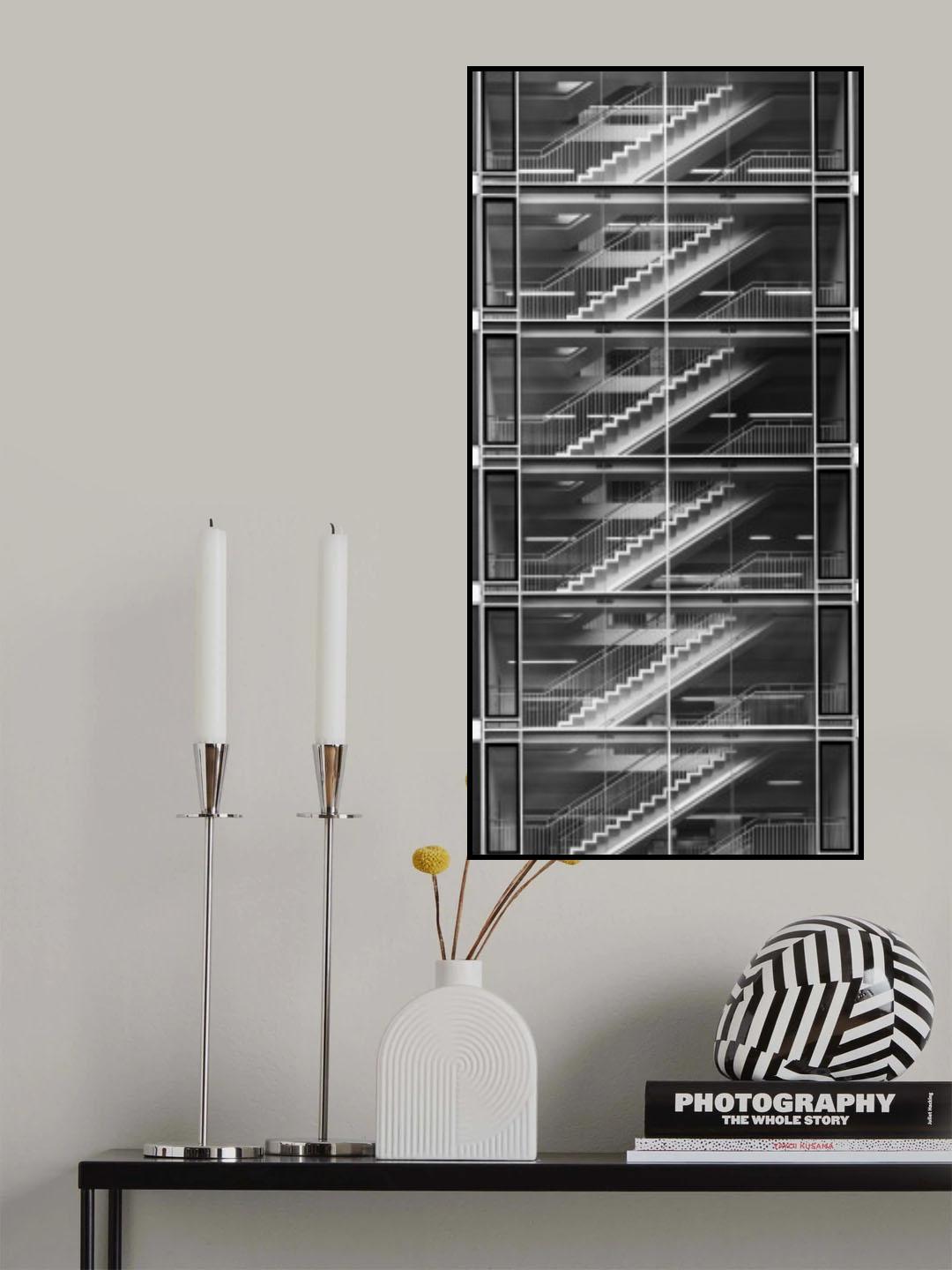 upstairs Poster och Canvastavla