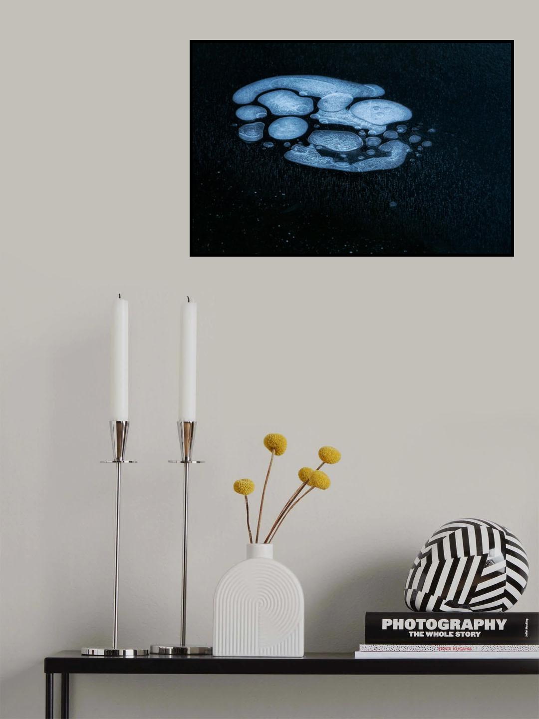 Ice Bubbles Poster och Canvastavla