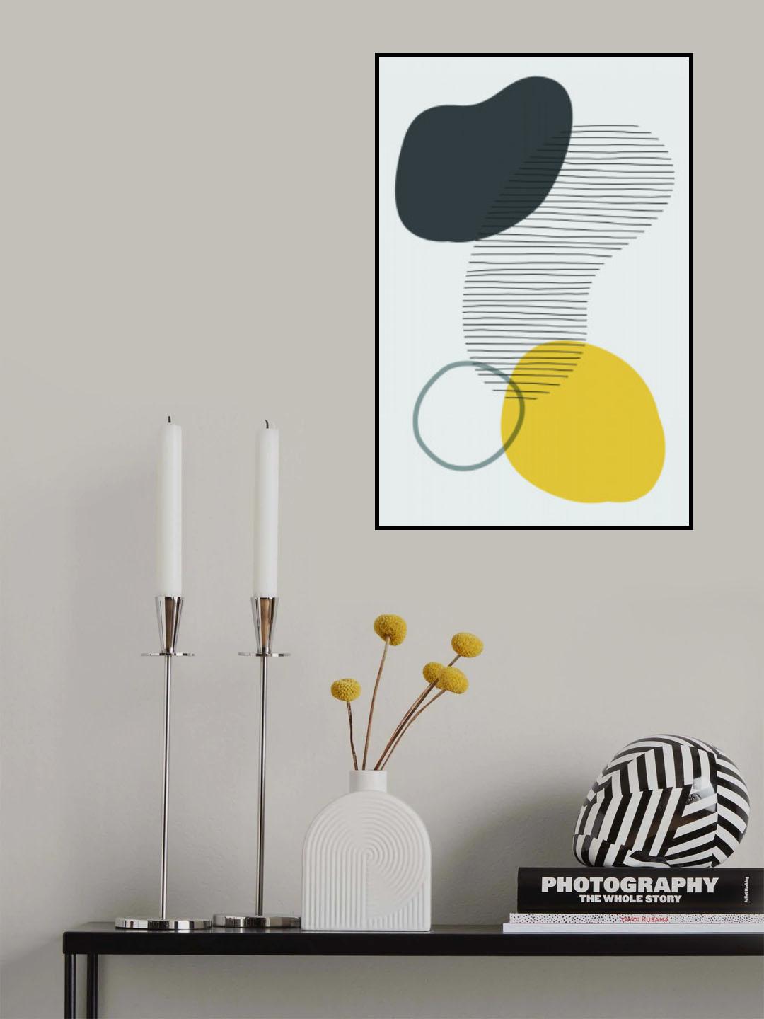 Boho Abstract Vibes #1 Poster och Canvastavla