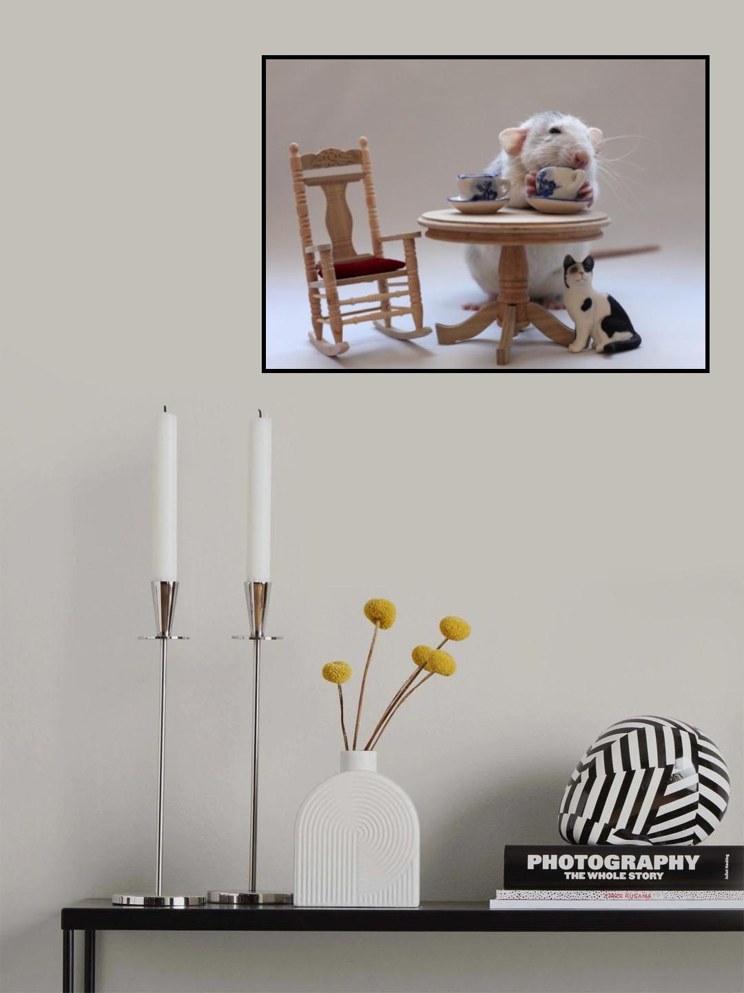 Tea-time Poster och Canvastavla