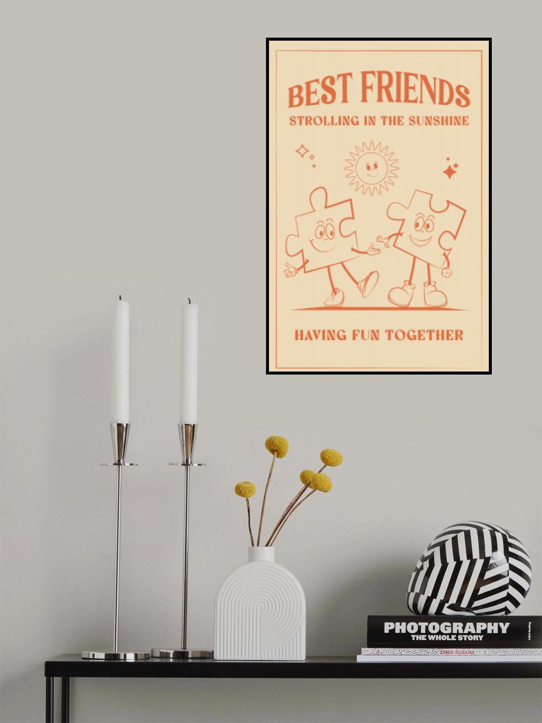 Best Friends Poster och Canvastavla