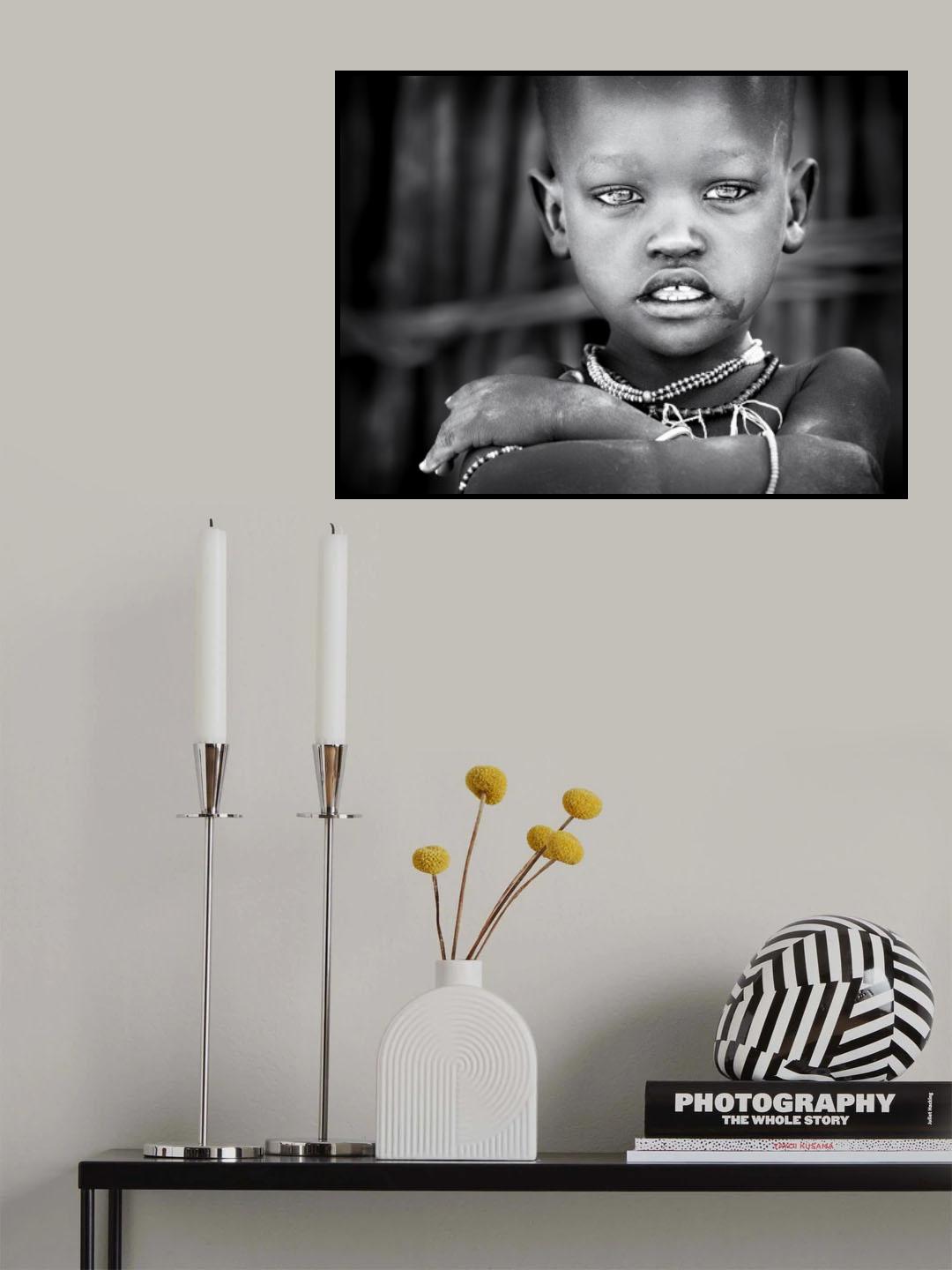 Wet eyes Poster och Canvastavla