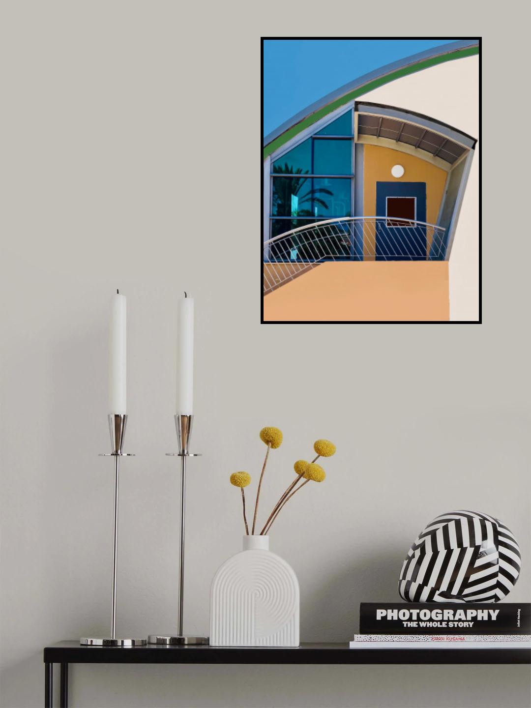 Urban textures - Kfar Saba Poster och Canvastavla