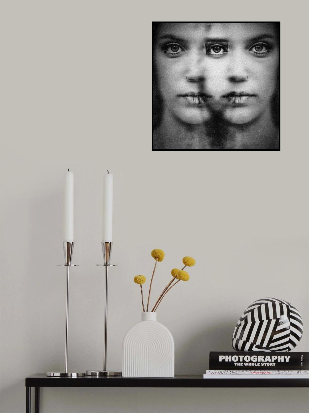 ‘The eyes are the window to the soul’ Poster och Canvastavla