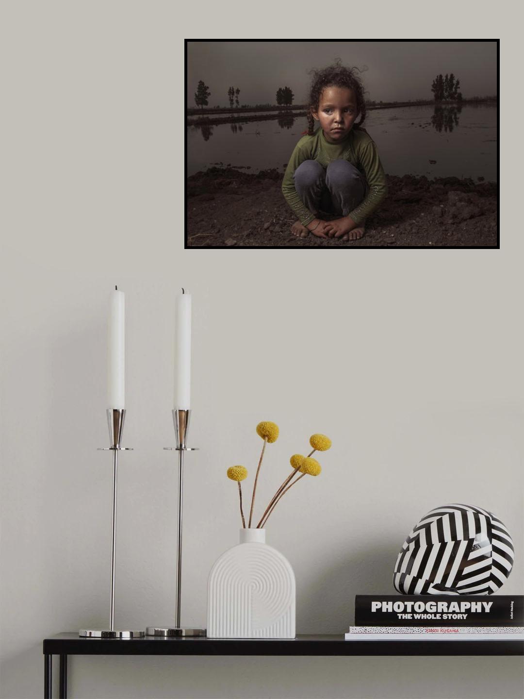 village girl Poster och Canvastavla