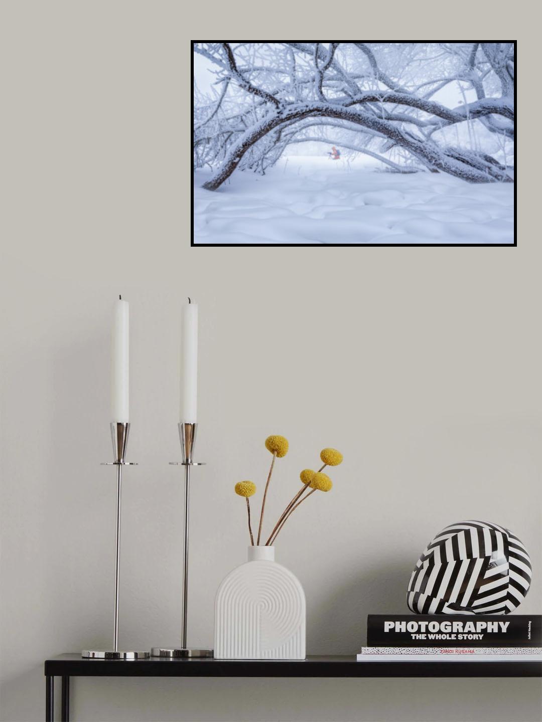 Rime Beauty Poster och Canvastavla
