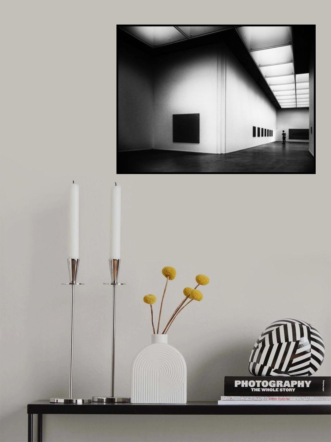 Hall of Art Poster och Canvastavla