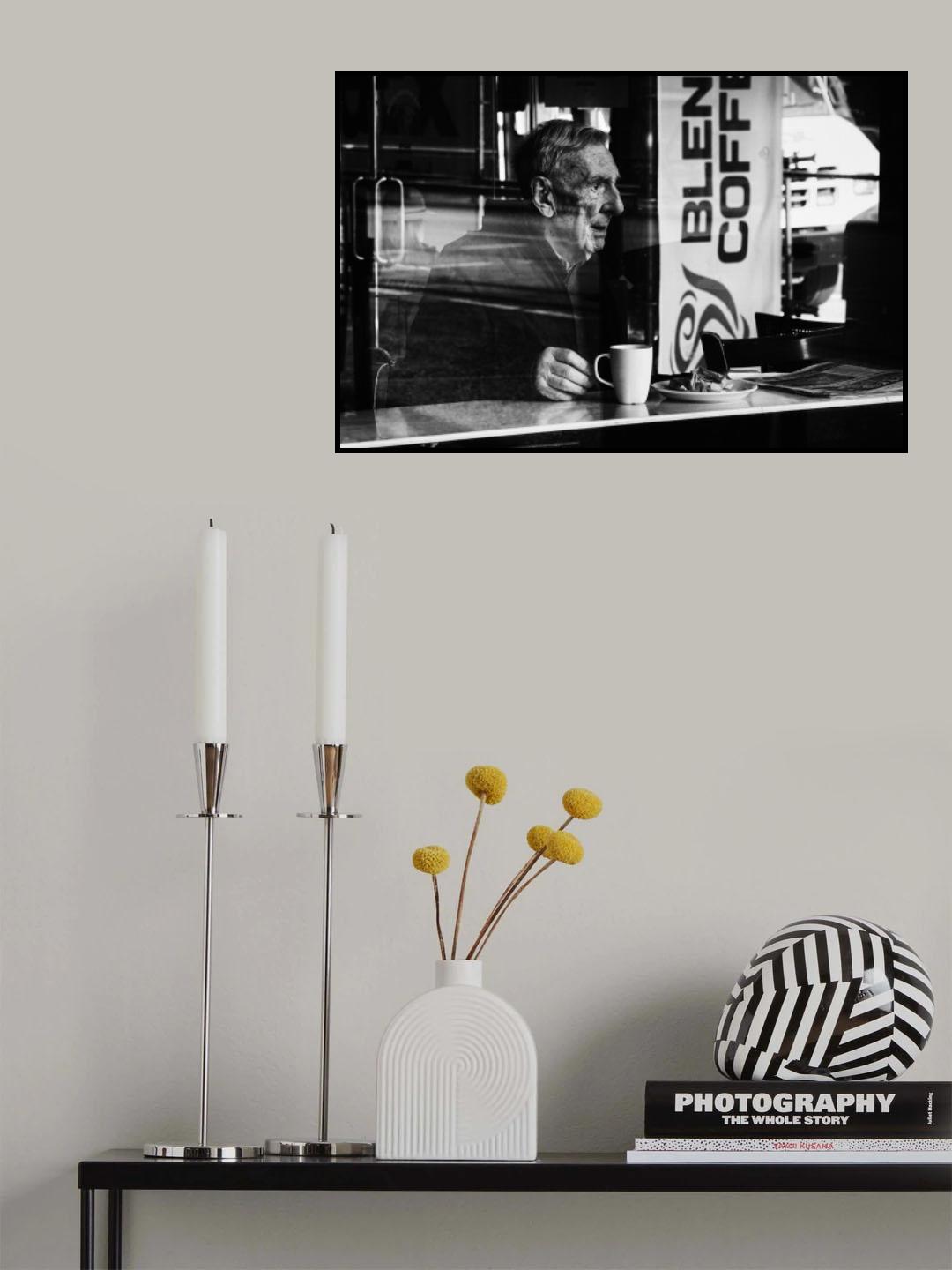 Man with the child in his eyes Poster och Canvastavla