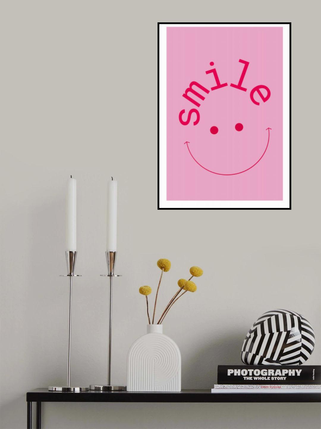 SMILE Poster och Canvastavla