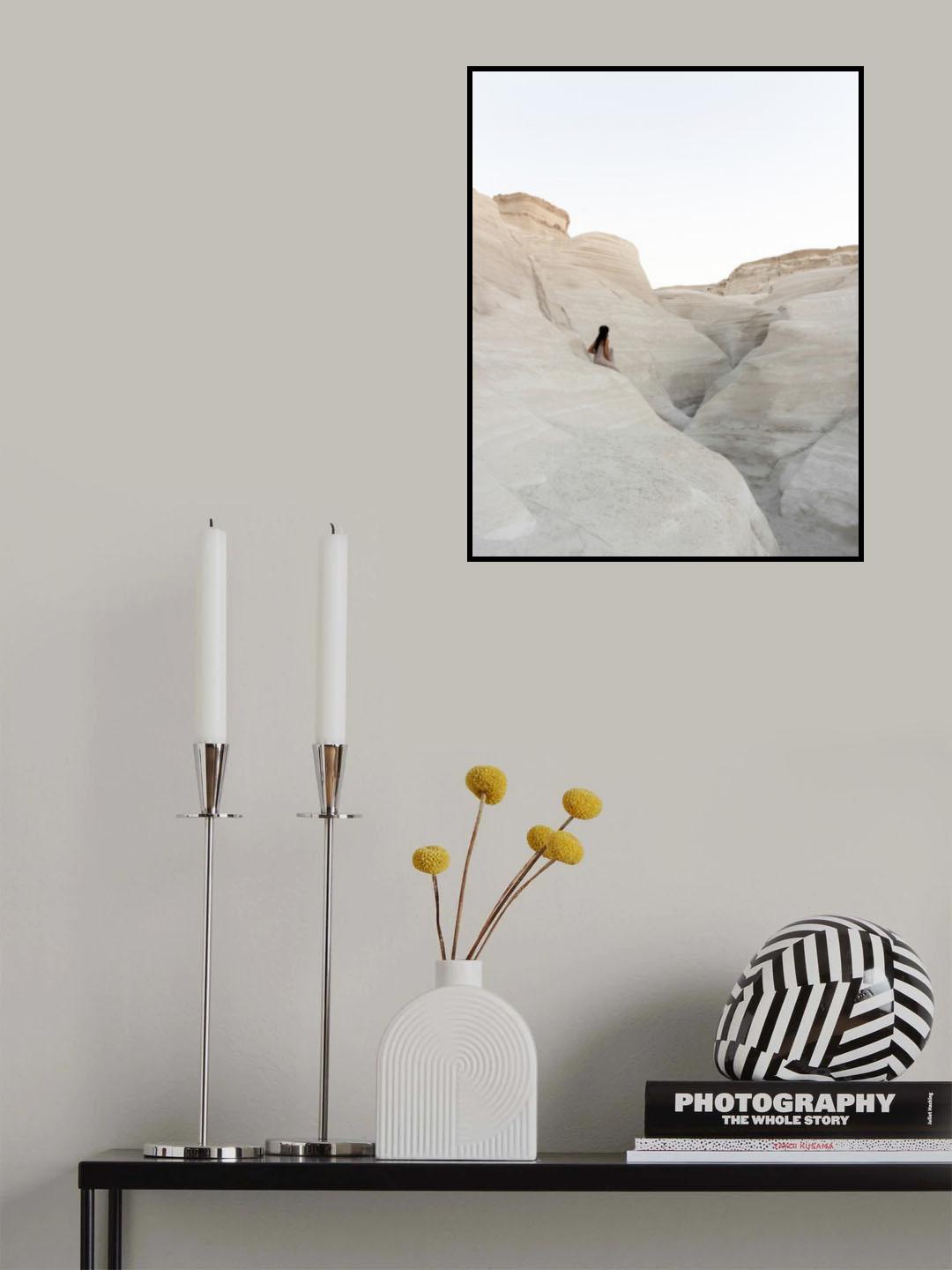 Moonscape Poster och Canvastavla