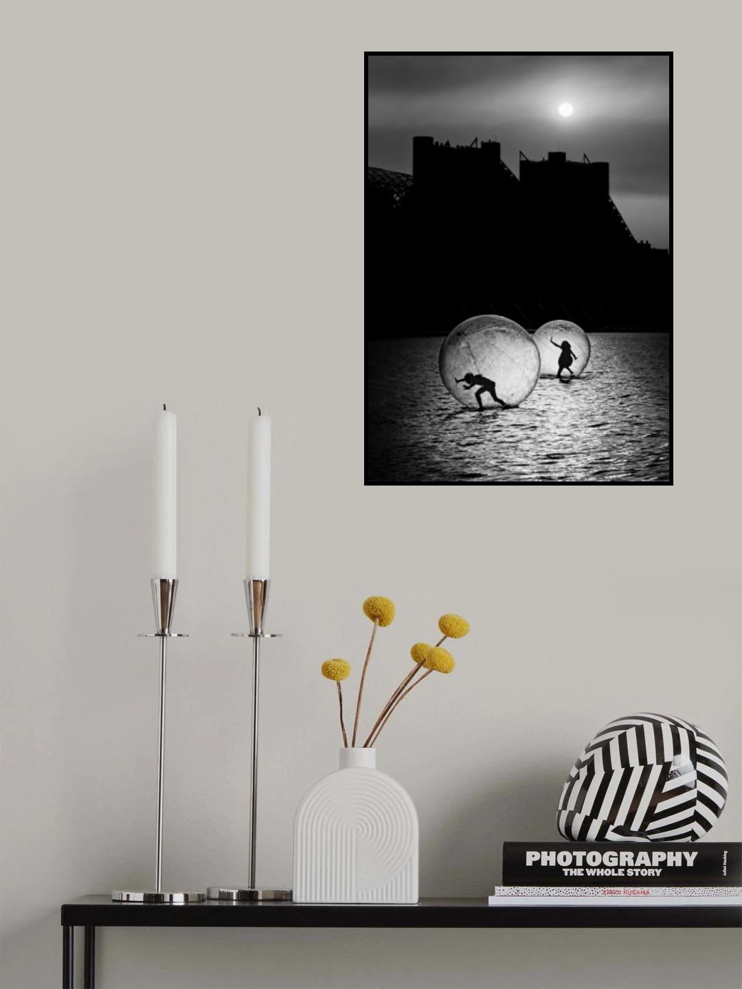 Games in a bubble Poster och Canvastavla