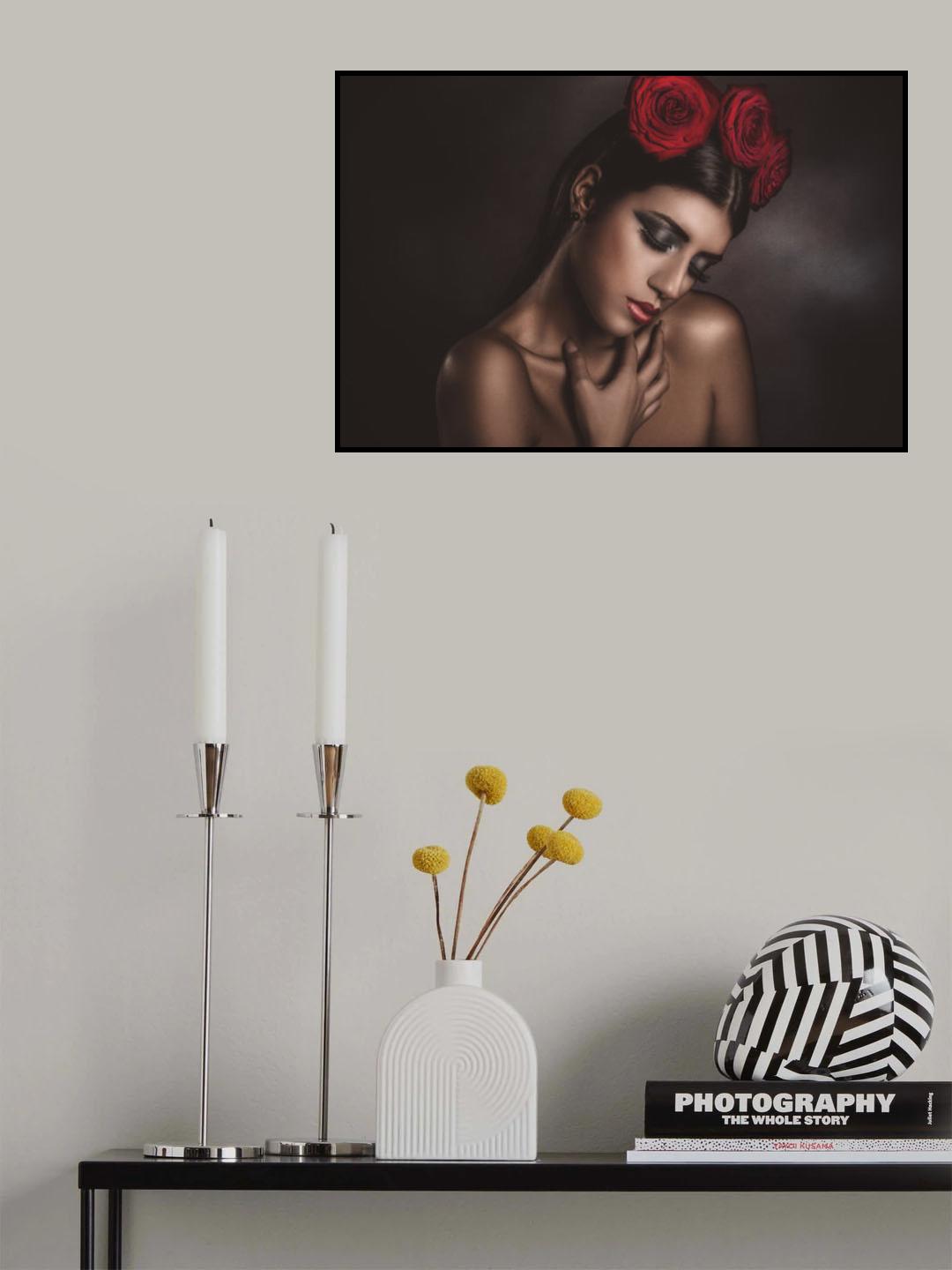 The three roses Poster och Canvastavla