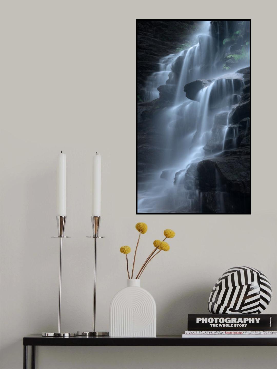 Flowing Poster och Canvastavla