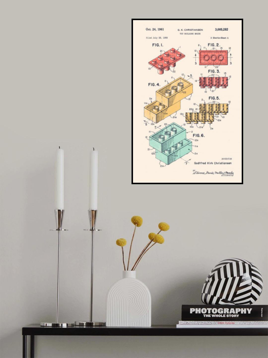 Lego Colors Poster och Canvastavla