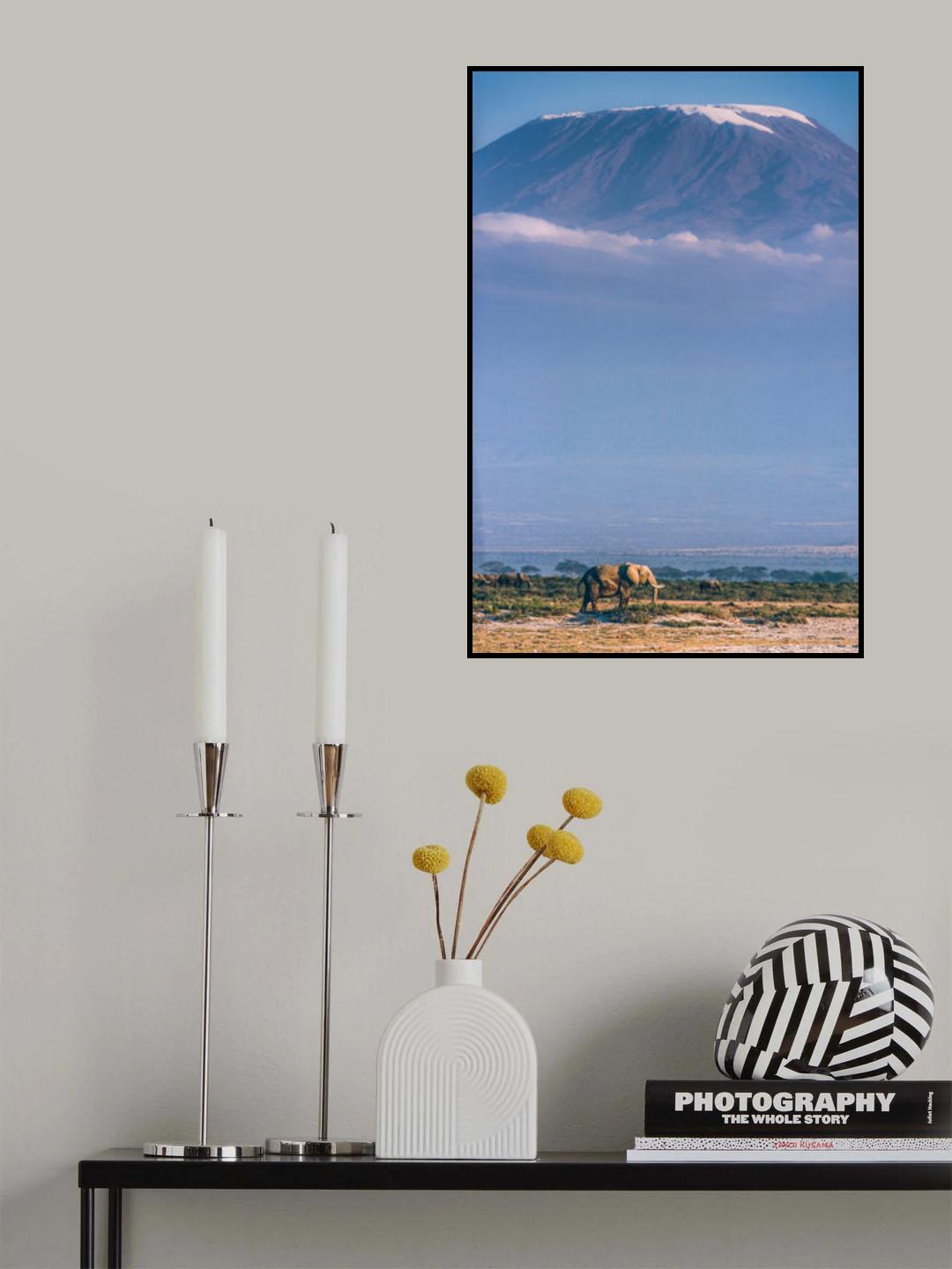 Kilimanjaro and the quiet sentinels Poster och Canvastavla