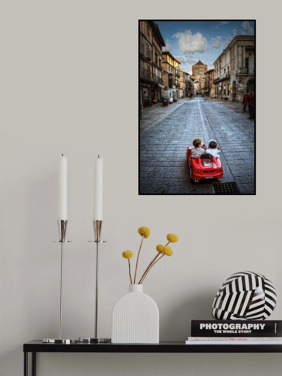 Viaje de novios/honeymoon Poster och Canvastavla