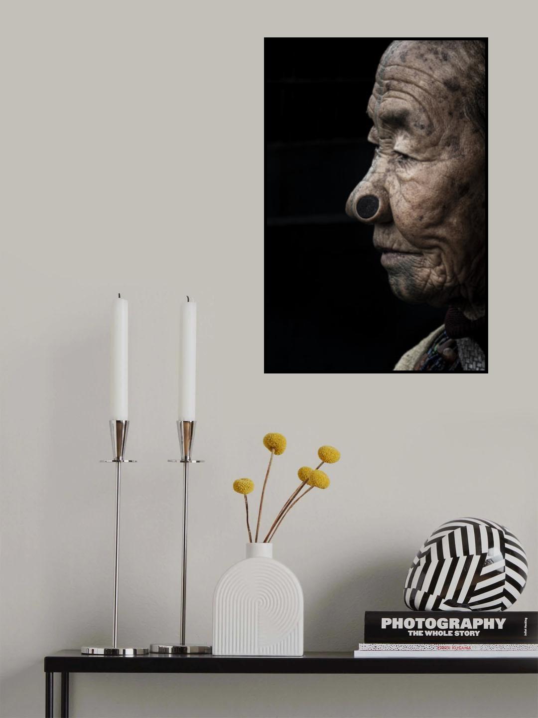 apatani elder Poster och Canvastavla