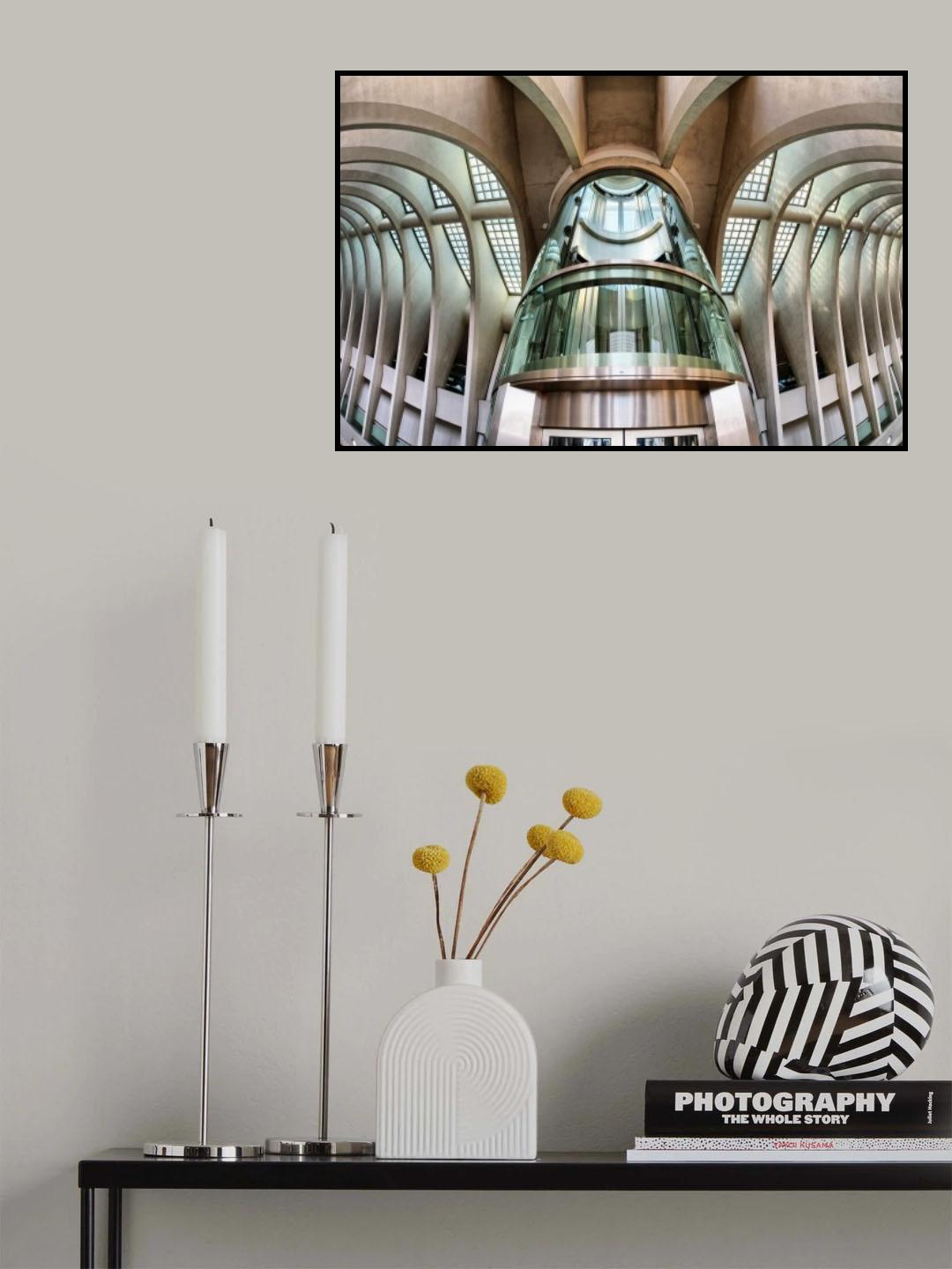 Liege-Guillemins Poster och Canvastavla