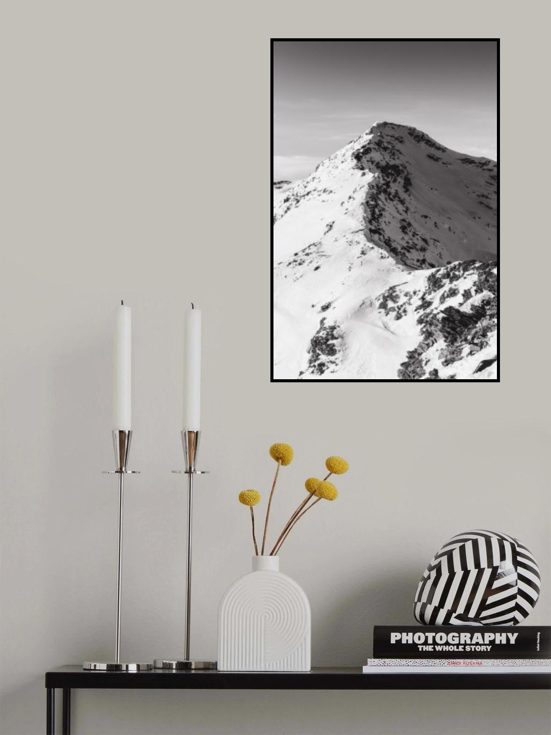 La montagna Poster och Canvastavla