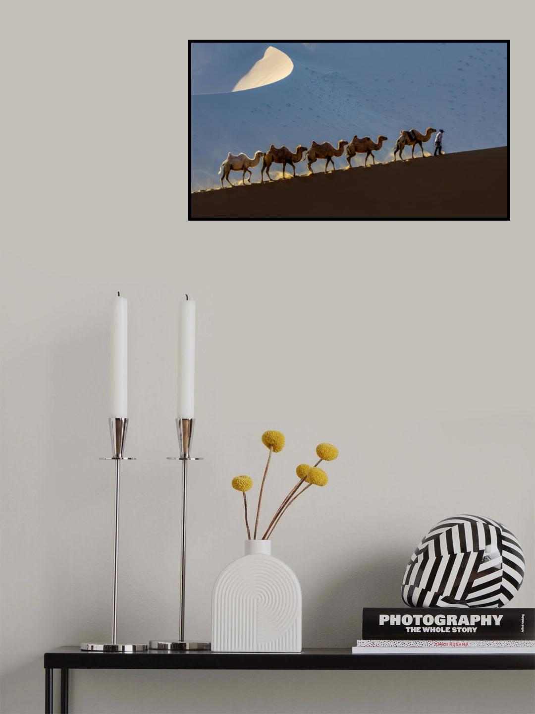 Badain Jaran Desert-4 Poster och Canvastavla