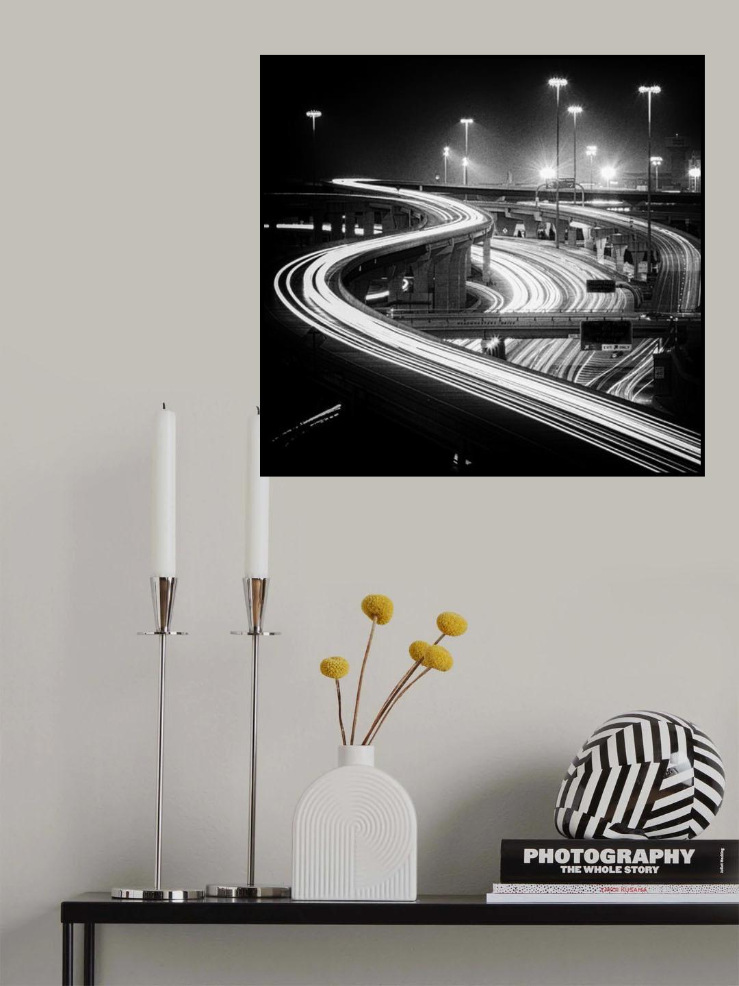 Waves Poster och Canvastavla