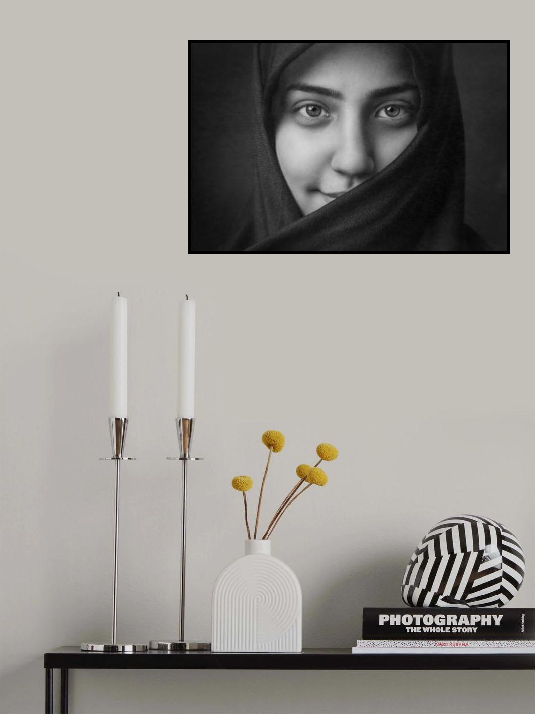 Fatima's Eyes Poster och Canvastavla