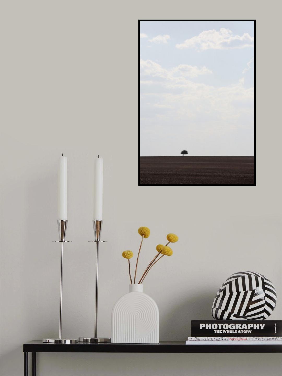 Swart Land No1 Poster och Canvastavla