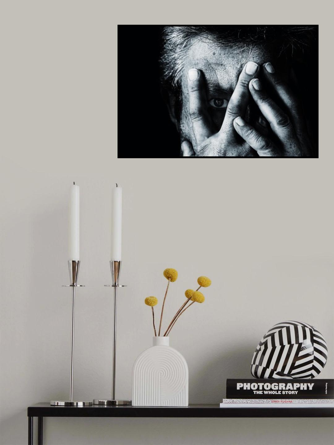 Open the sadness Poster och Canvastavla