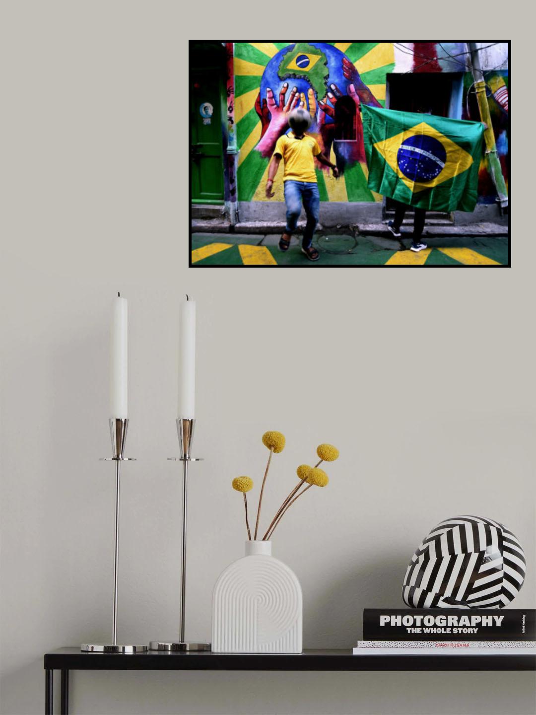 Football fever Poster och Canvastavla