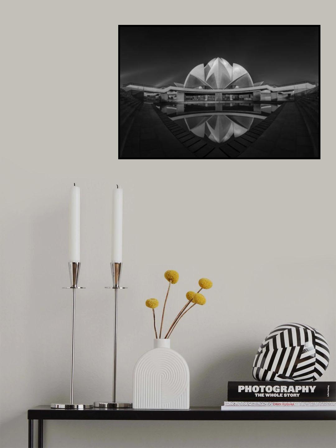 "The Lotus" Poster och Canvastavla