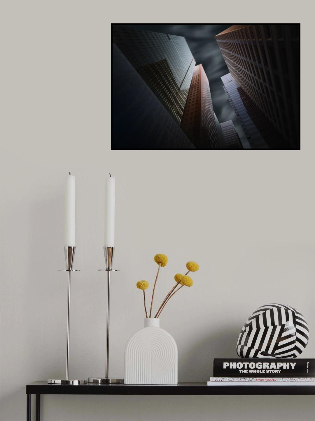 Tokyo Architecture 6 Poster och Canvastavla