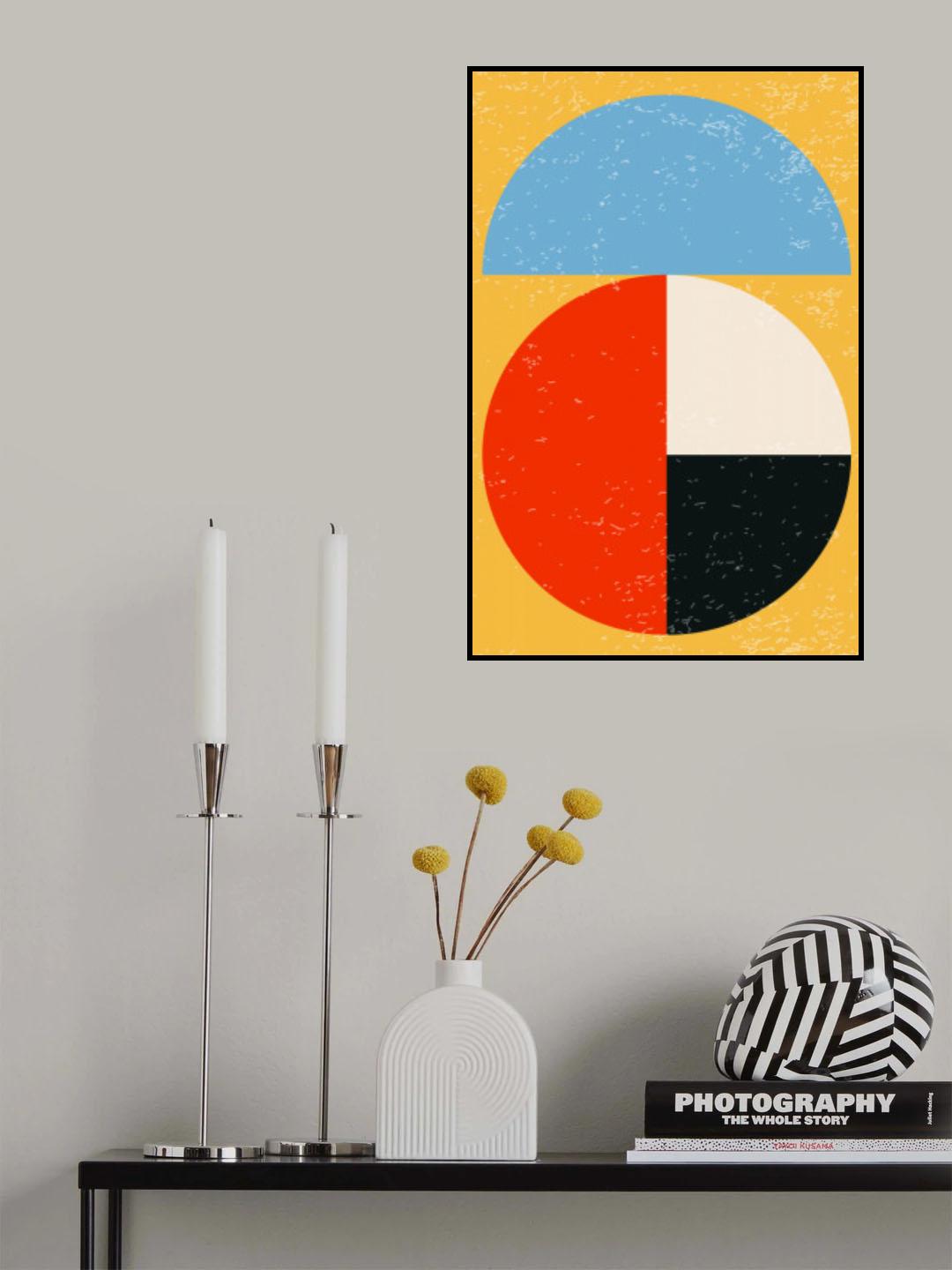 Minimal Shapes Series #9 Poster och Canvastavla