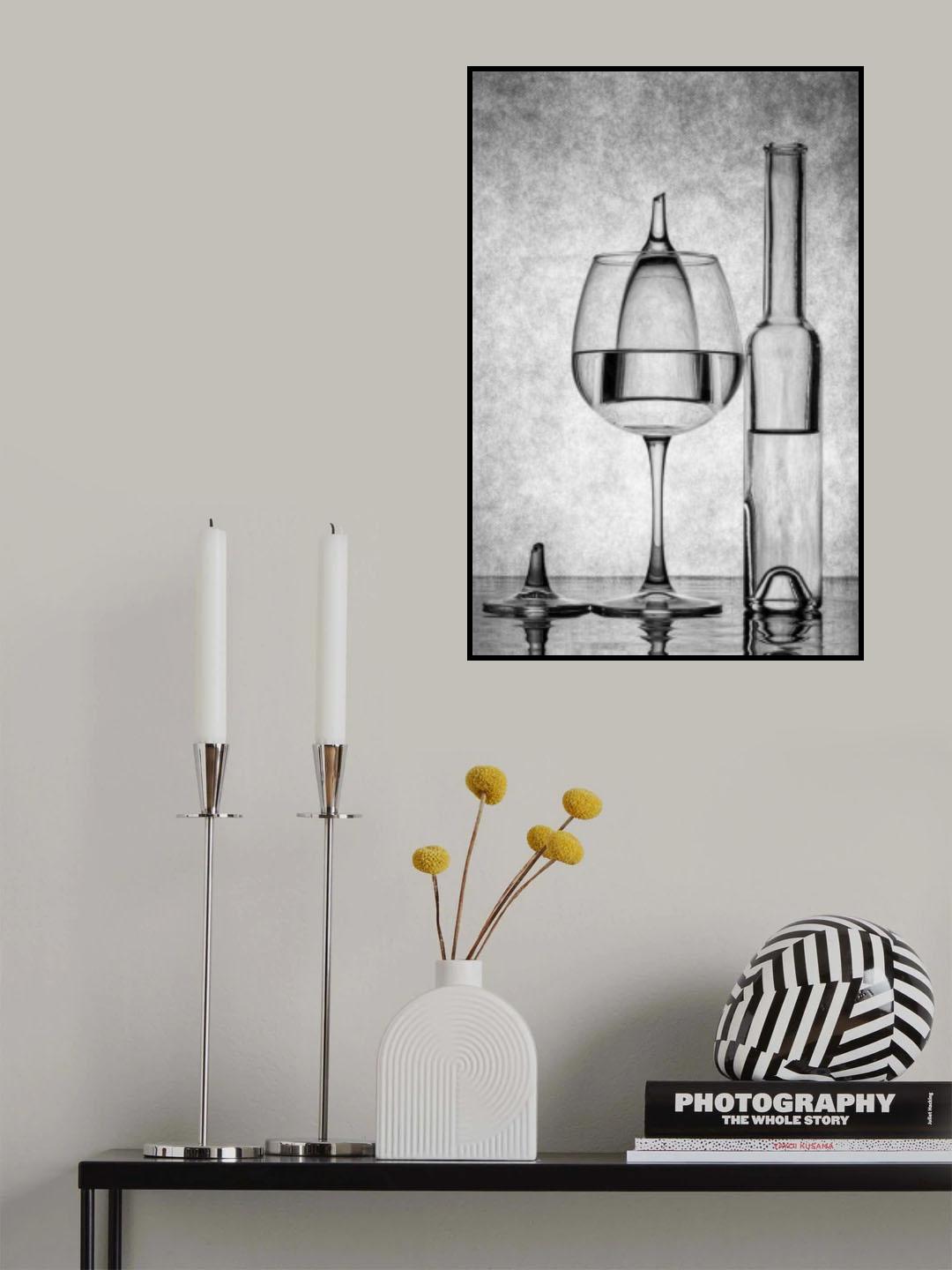 Broken glass Poster och Canvastavla