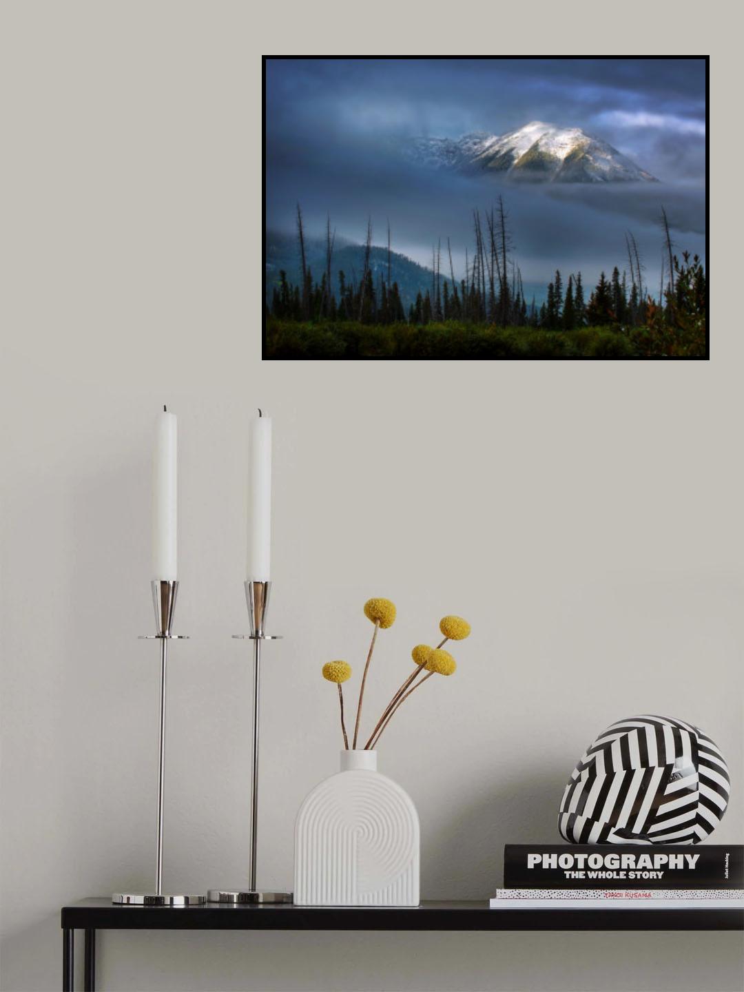 Mount Rundle Poster och Canvastavla