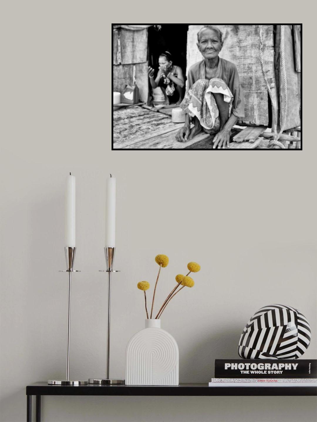 Grandmother Poster och Canvastavla
