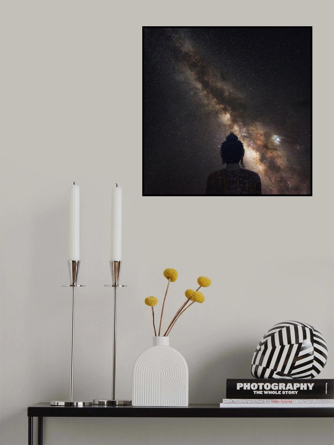 The God and universe Poster och Canvastavla