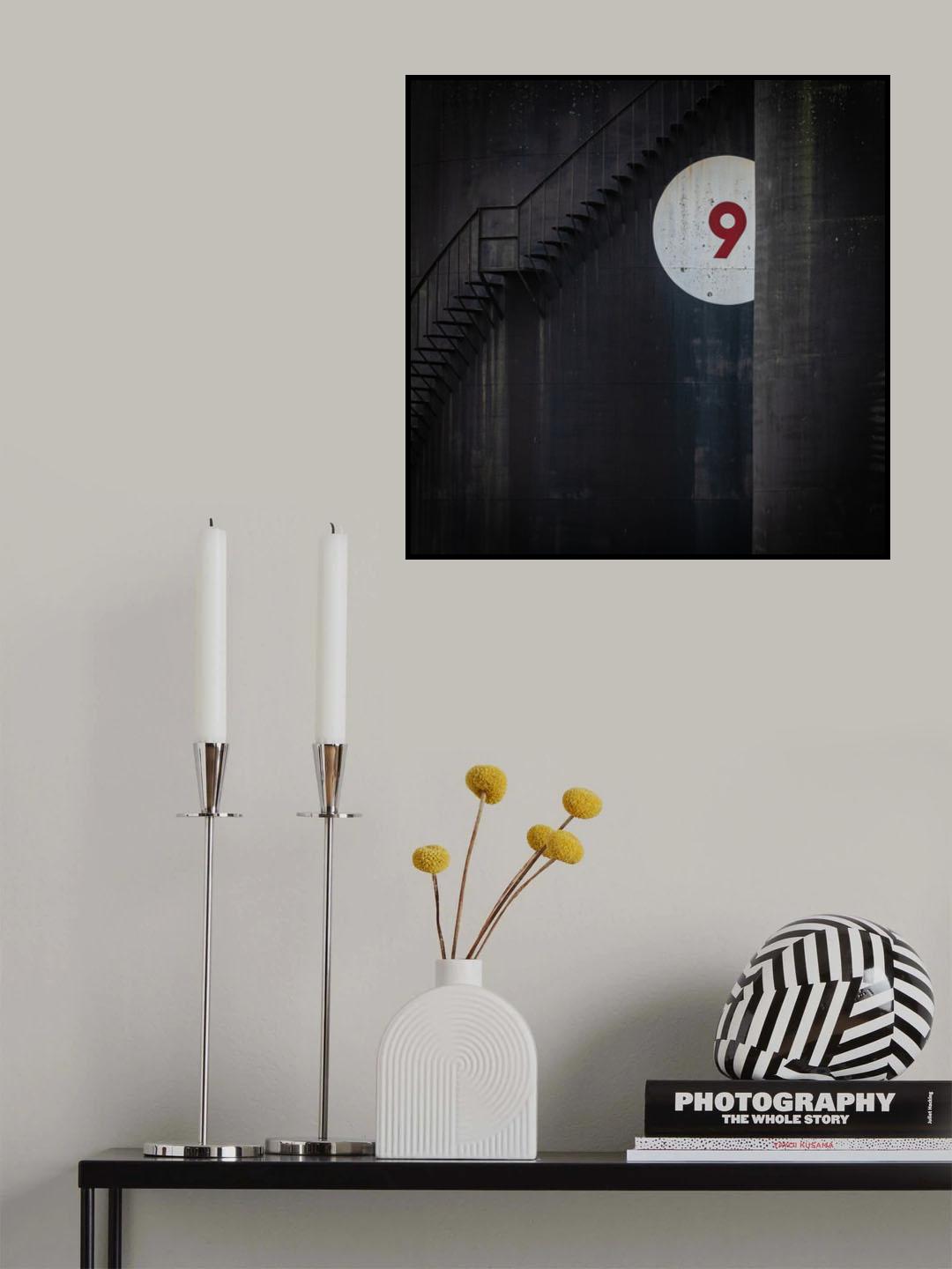 No. 9 Poster och Canvastavla