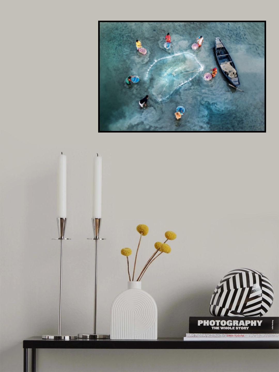 Fishing Village Poster och Canvastavla