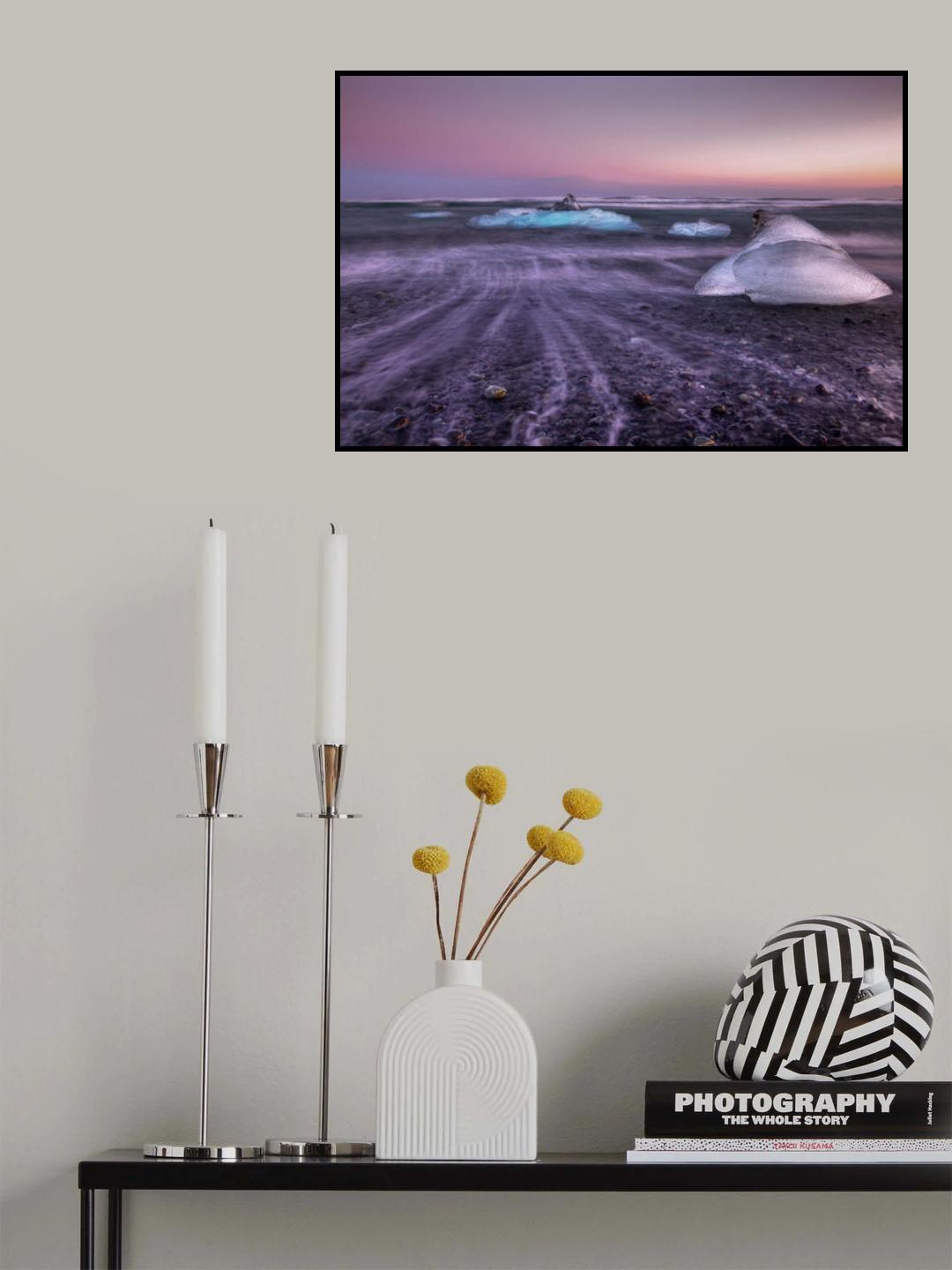 Jökulsárlón Poster och Canvastavla