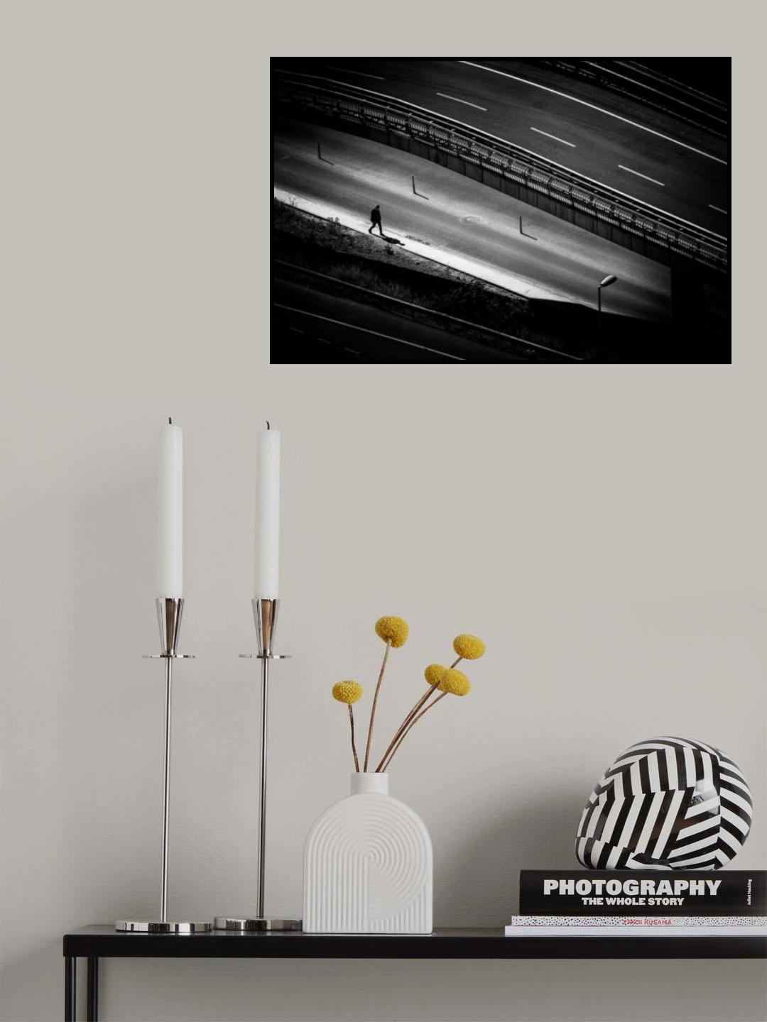 Walking Poster och Canvastavla